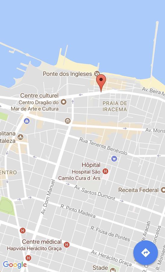 Apartamento Praia De Iracema Vista Para O Mar 18 Andar Fortaleza  Extérieur photo