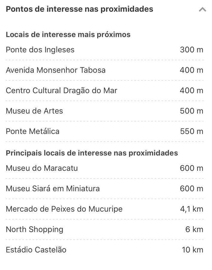 Apartamento Praia De Iracema Vista Para O Mar 18 Andar Fortaleza  Extérieur photo